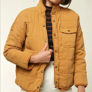 O'Neill Golden Quilted Bomber Jacket